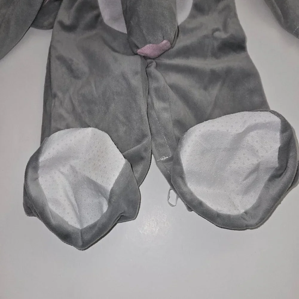 NEW Gray Elephant Halloween Costume Baby 0-6 Months Rubies Noah's Ark 2-piece